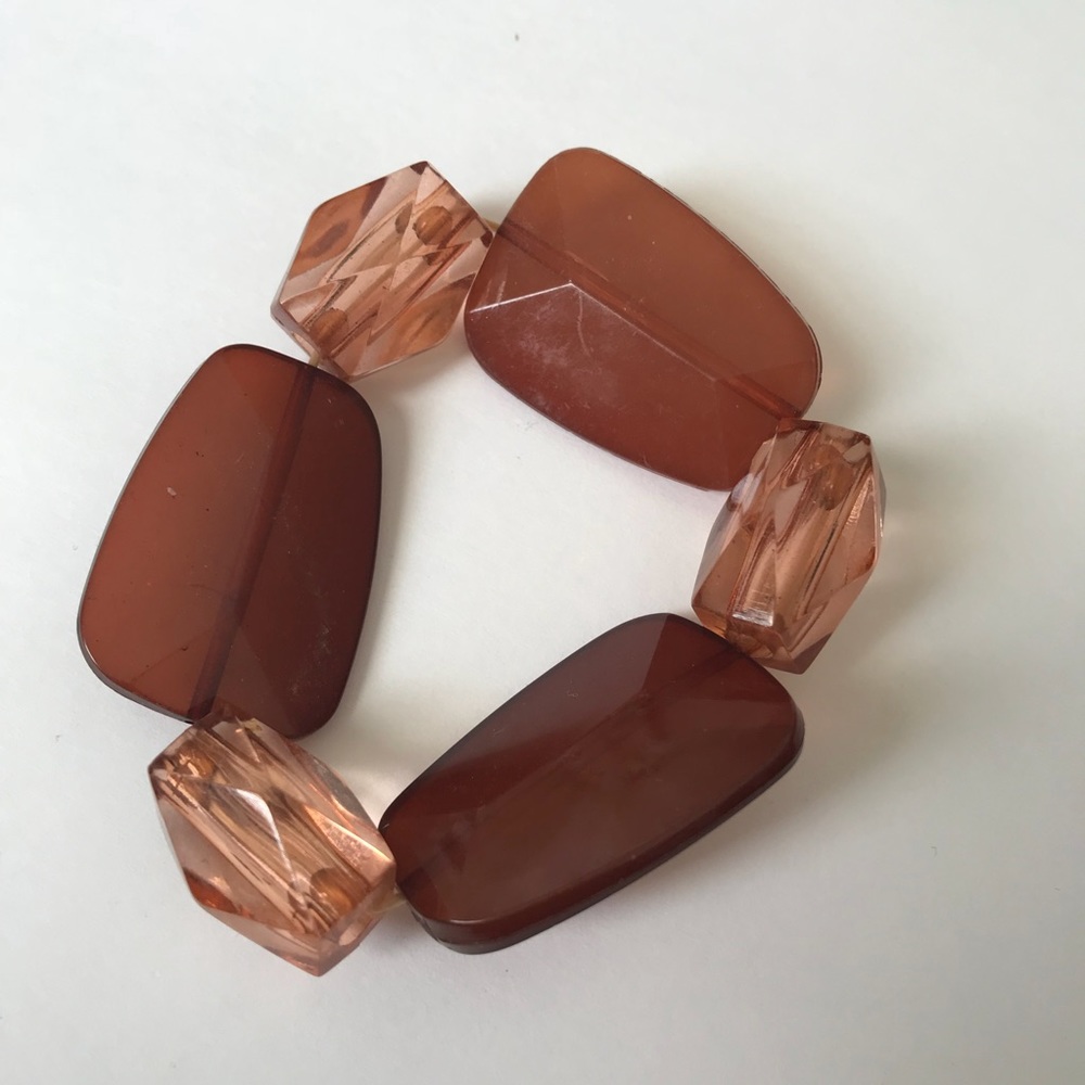 ⭐️Women’s Fashion Brown Gem Bracelet